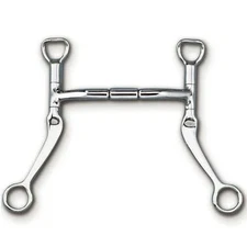 Myler MB 32 Sweet Iron Mullen Barrel Curb Bit - 5” for Enhanced Horse Comfort