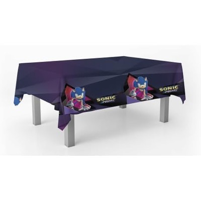 , Sonic Prime Tischdecke, Dekoration für Geburtstag, Kinderparty, Feiern und ...