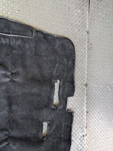 65 to 80 ROLLS ROYCE SILVER SHADOW TRUNK lid black carpet