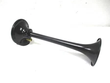 1674 NEW GROVER SINGLE TRUMPET AIR HORN BLACK F6GZ-13832-BA 12"