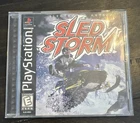 Electronic Arts Sled Storm PlayStation 1 Racing Game Manual Included