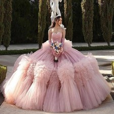 Ball Gown Quinceanera Dresses for Girls Sleeveless Ruched Rhinestones Sweetheart