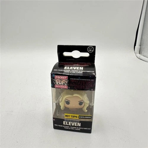 Funko Pocket Pop Keychain Stranger Things Eleven w/Wig Toy Collection New In Box