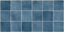 Emser Tile F14ANTI0505P Antigo - 5" x 5" Square Wall Tile - - Ocean
