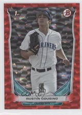 2014 Bowman Draft Red Ice 122/150 Austin Cousino #DP82 z6b