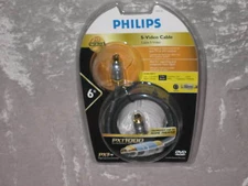 Philips S-Video Cable TV A/V Receiver Home Theater 6 ft
