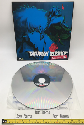 Cowboy Bebop Laser Disc Vol.0 - Vol.9 10 LD Set Bandai 1998 OBI