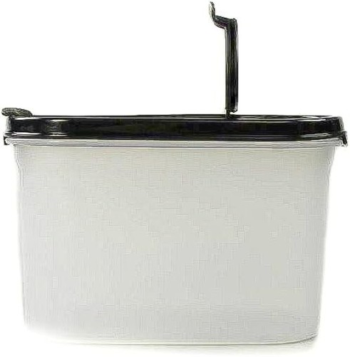 Tupperware Eidgenossen Aufbewahrung Schüttbox Müslibox Vorrat NEU 2,3 l schwarz