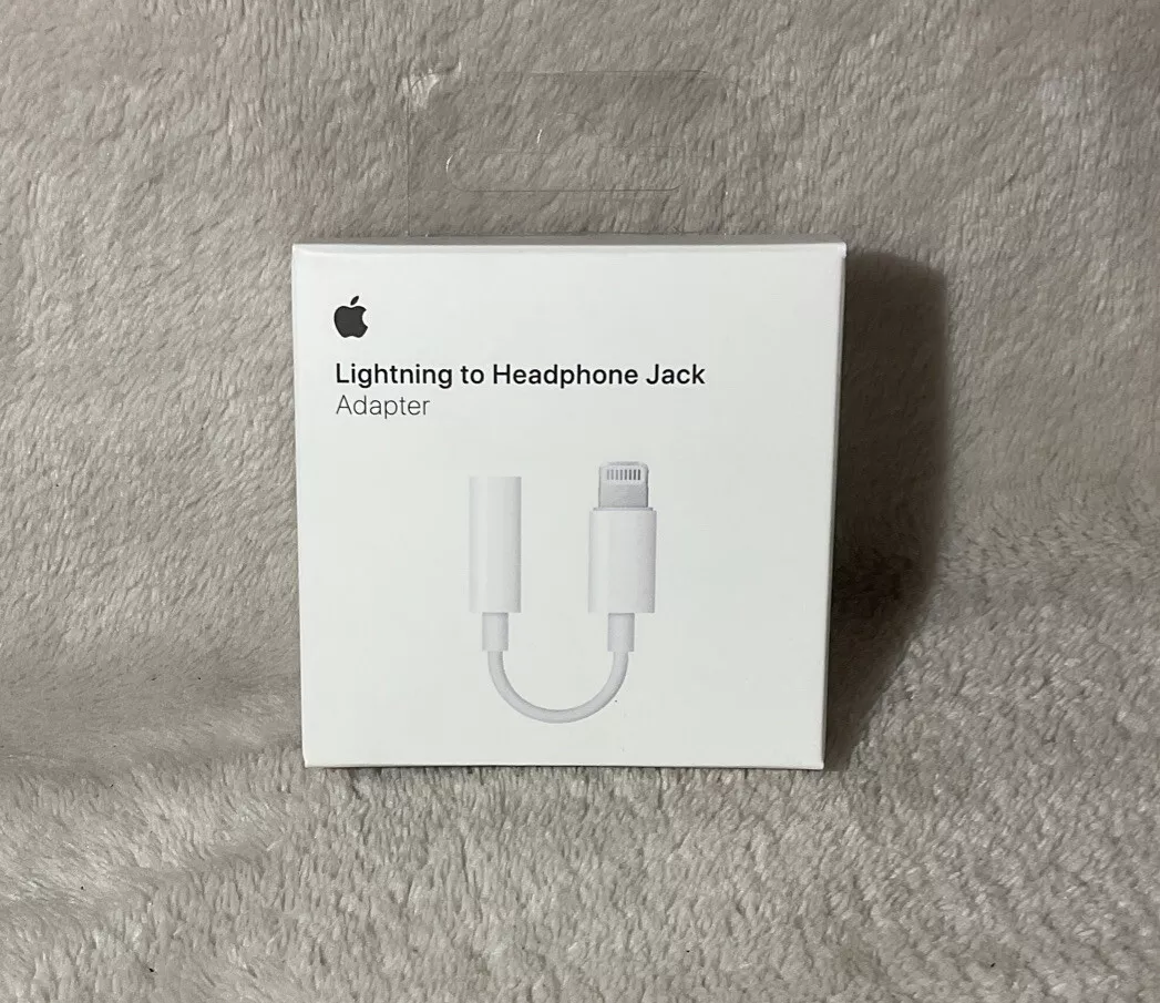 Adaptador Lightning Apple Original Jack 3.5mm + Lightning