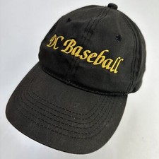 DC Baseball Youth Ball Cap Hat Snapback Black
