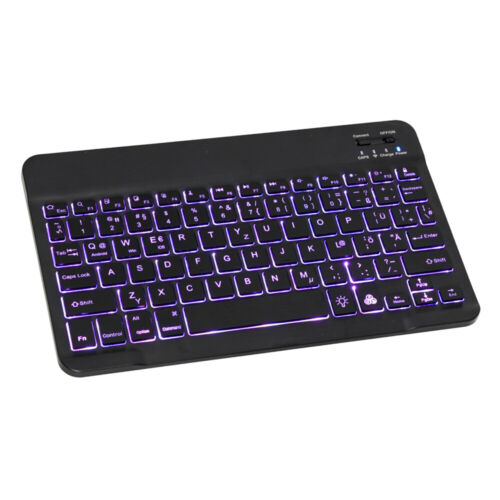 Deutsche Wireless Tastatur kabellos Keyboard Inkl. Funk Maus Für PC Handy Tablet - Bild 26 von 33
