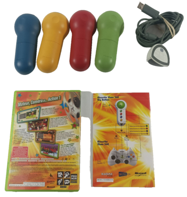 XBOX 360 PULSADORES + JUEGOS SCENE IT GRANDES EXITOS DE TAQUILLA