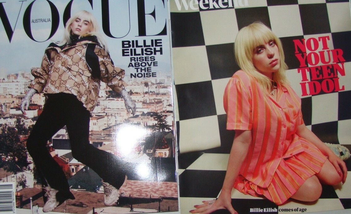 Billie Eilish VOGUE Australia August 2021 Guardian Weekend July