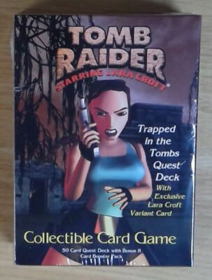 1x  Tomb Raider: Trapped In The Tombs Quest Deck New