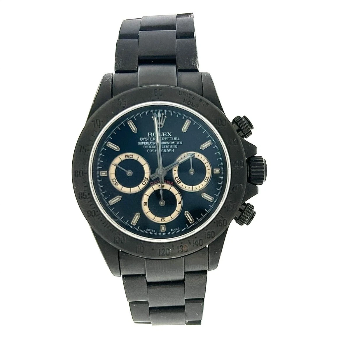 Rolex daytona online matte black