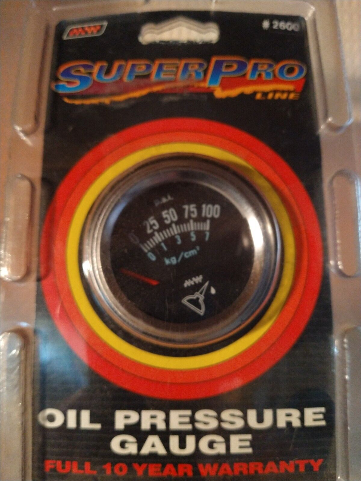 Oil pressure gauge #2600 Super Pro/Make Waves