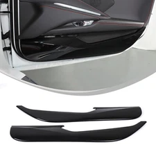 Gloss Black Door Bottom Panel Anti-kick Trim Cover Fits Corvette C8 2020-2025