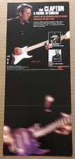 ERIC CLAPTON Rare 1999 PROMO CARDSTOCK PAPER COUNTER DISPLAY For Friends CD MINT