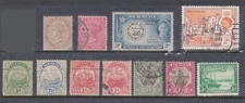 (F189-1) 1880-1948 Bermuda 11stamps 1/2d to 2/- (A) 