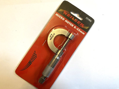 0-25mm Bügelmessschraube ideal für technische Messungen kleiner Außendurchmesser CT1993