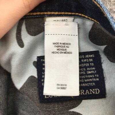 Lucky Brand 221 Original Bootcut Capri Jeans Mens 36x30 (actual