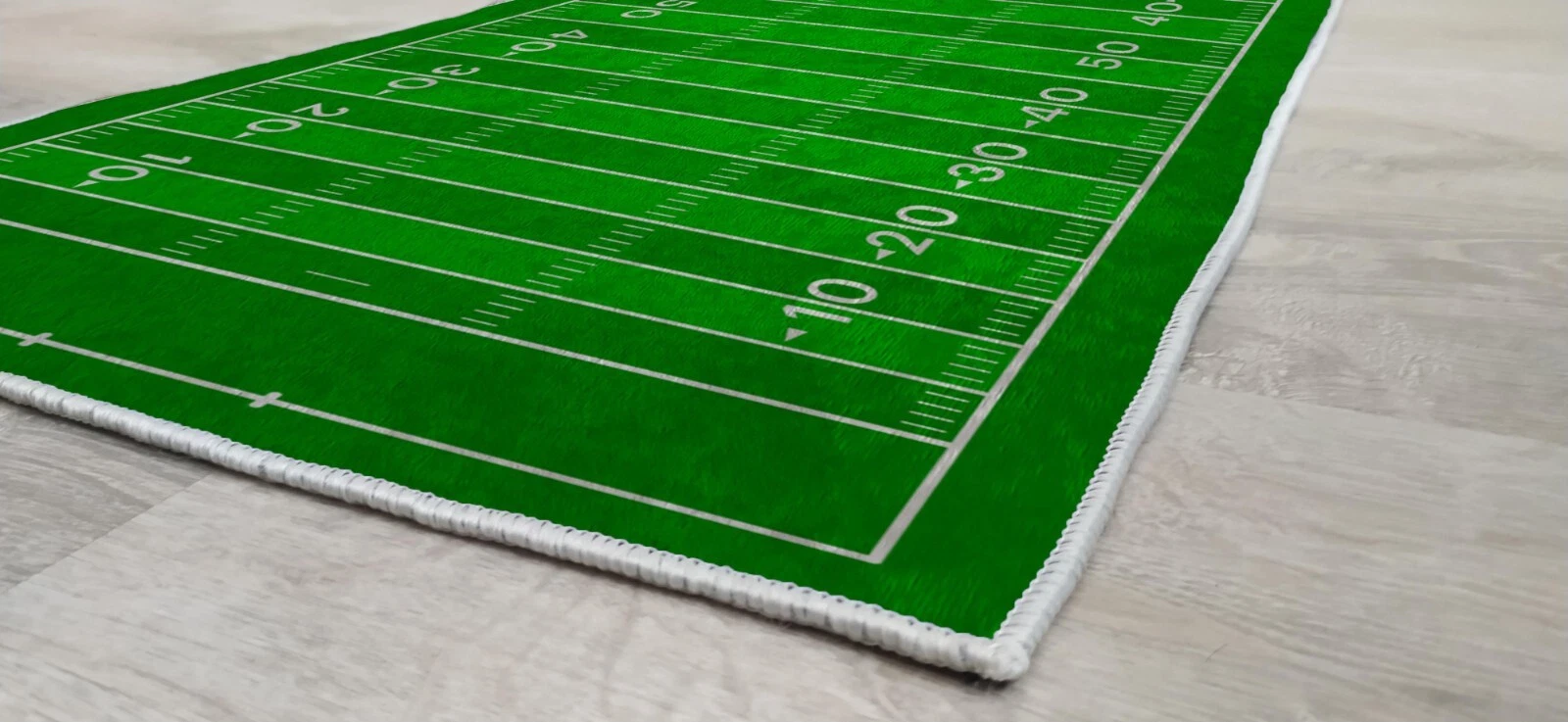 American Football Field Rug for Boys' Room Decoration