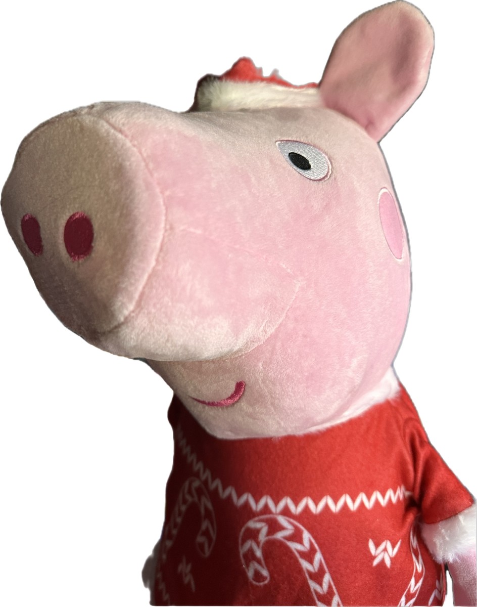 Peppa Pig Plush Christmas Door Greeter Stand Up Plush 20