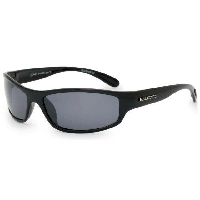 BLOC Hornet P100 Polarized Men's Sunglasses - Black/Grey