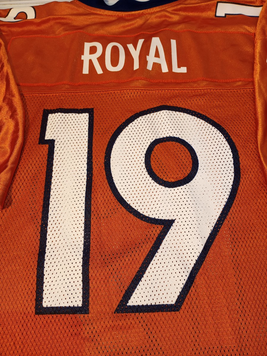 Vintage Eddie Royal #19 Reebok Denver Broncos NFL Football Jersey