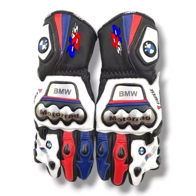 BMW Motorrad Motorrad Lederhandschuhe Protektor Racing Lederhandschuhe