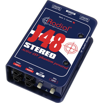 Radial Engineering J48 Stereo Active Direct Box