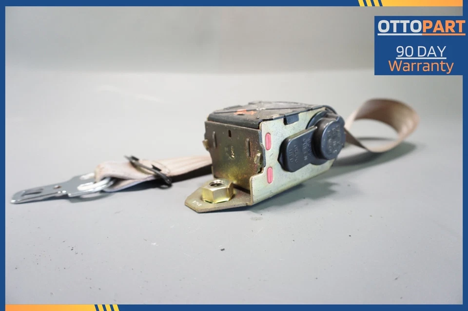 Cadillac Allante 1993 cinturón de seguridad delantero izquierdo lado del conductor OEM Foto 2 de 4