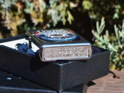 Zippo Lighter - Lynyrd Skynyrd - Skull - Ronnie Van Zant