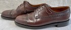 JM Weston 579 Giscard Medallion Perf Cap Toe BoxCalf Semi Brogue UK 9.5 US 10.5 — photo 2