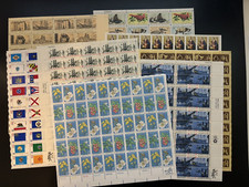364 US STAMPS 8 SHEETS # 1633 1579 1440 1481 1783 1476 1456 1464 MNH OG LRG CV!