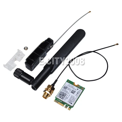 Wifi Antenna Cable + Wireless Card 00JT497 For Lenovo M710Q M720Q M920Q M920X
