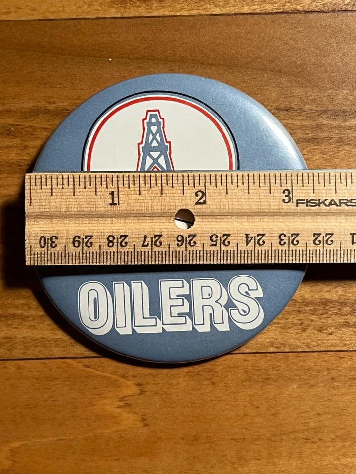 Vintage Houston Oilers NFL Pinback - Image 3 of 4