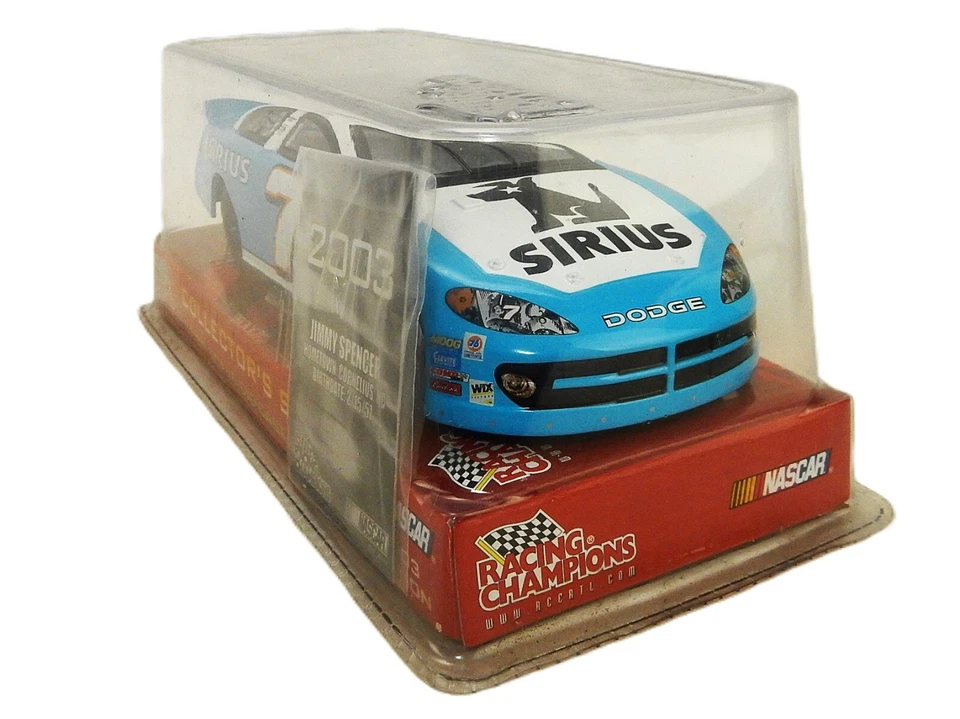 #7 NASCAR 1:24 DieCast, Jimmy Spencer, 200 Dodge Intrepid, Racing Champions D-12 - Image 2 of 4