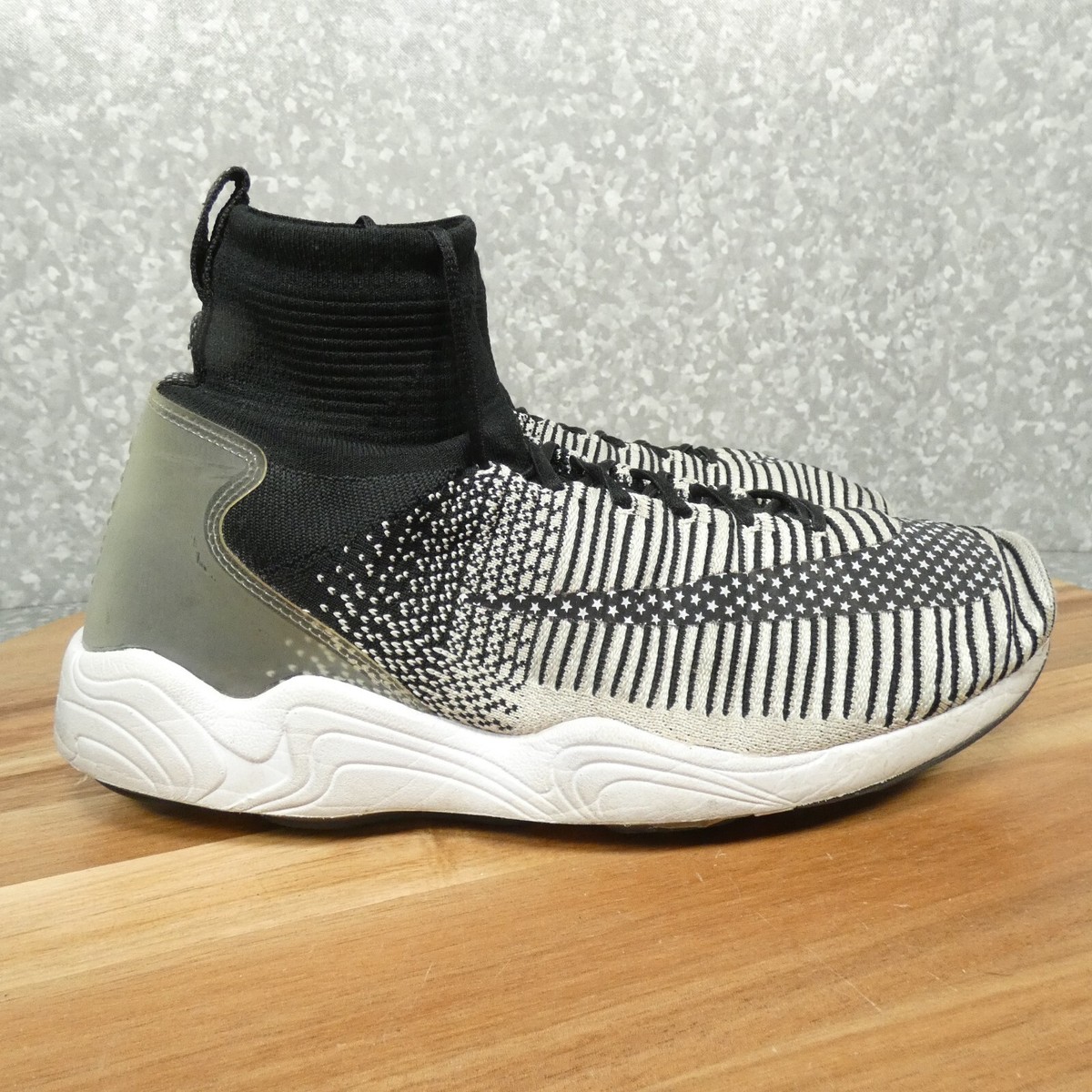 Nike Zoom Mercurial 11 Flyknit FC Sneakers Men 10 Black