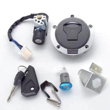 Ignition Switch Fuel Gas Cap Seat Lock Set For Honda Grom 125 AC Handlebar 17-23