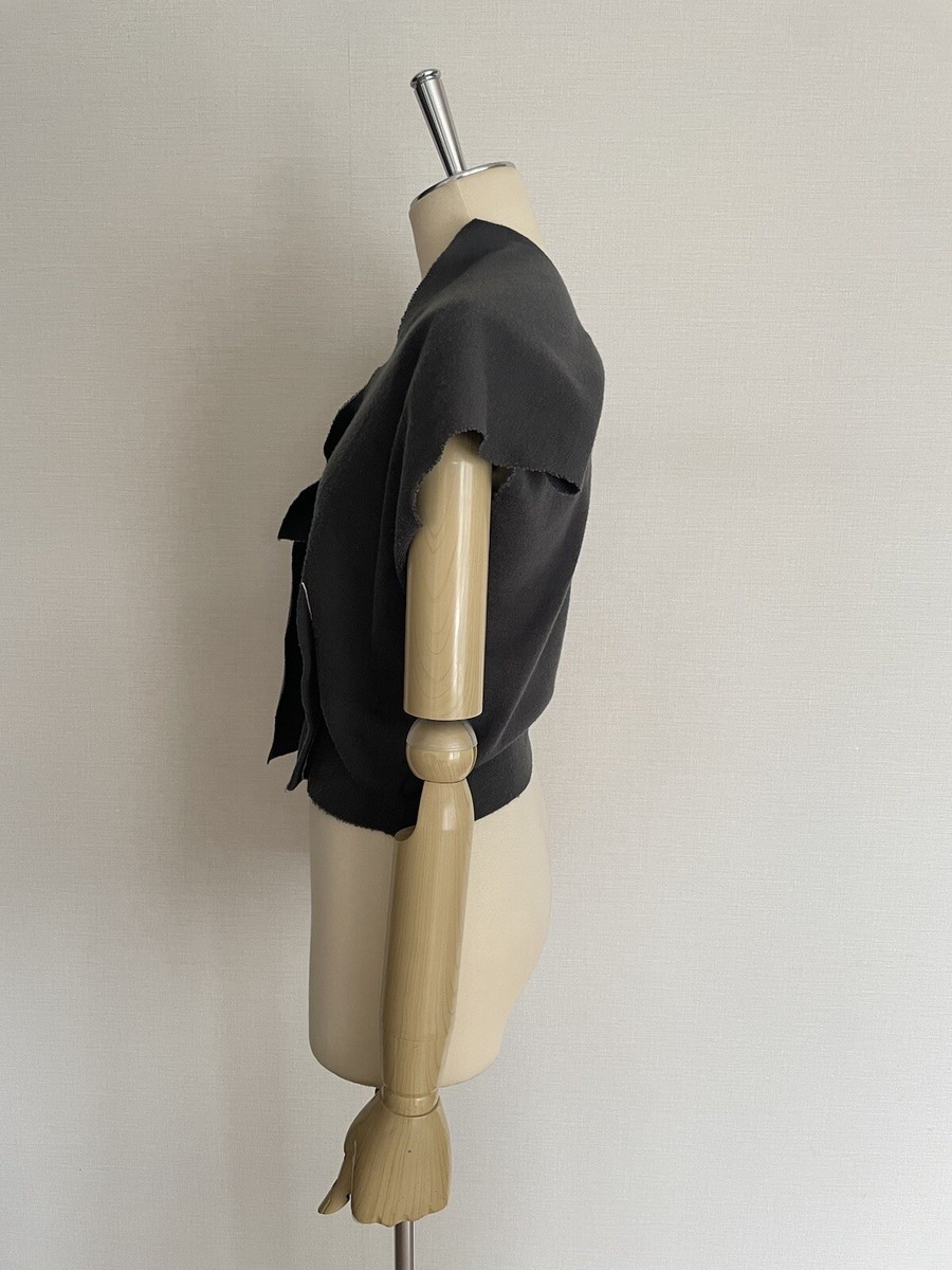 Comme Des Garcons Vintage 1997 90s Asymmetry Knit Tops Made in