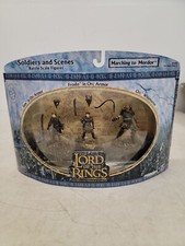 LORD OF THE RINGS AOME SOLDIERS  SCENES MARCHING TO MORDOR SET LOTR