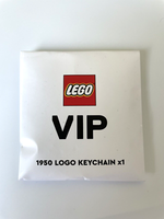 Lego 5007093 Keychain Vip DrehschlüSselanhäNger 1950Er Logo Retro Vip Neu Ovp