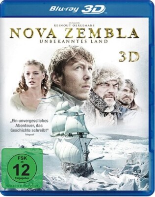 NOVA ZEMBLA-UNBEKANNTES LAND (3D) Victor Reinier, Doutzen Kroes  BLU-RAY NEU 