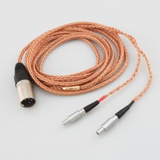 16Core 7N OCC Headphone Cable For Sennheiser HD800 HD820 Enigma Acoustic Dharma