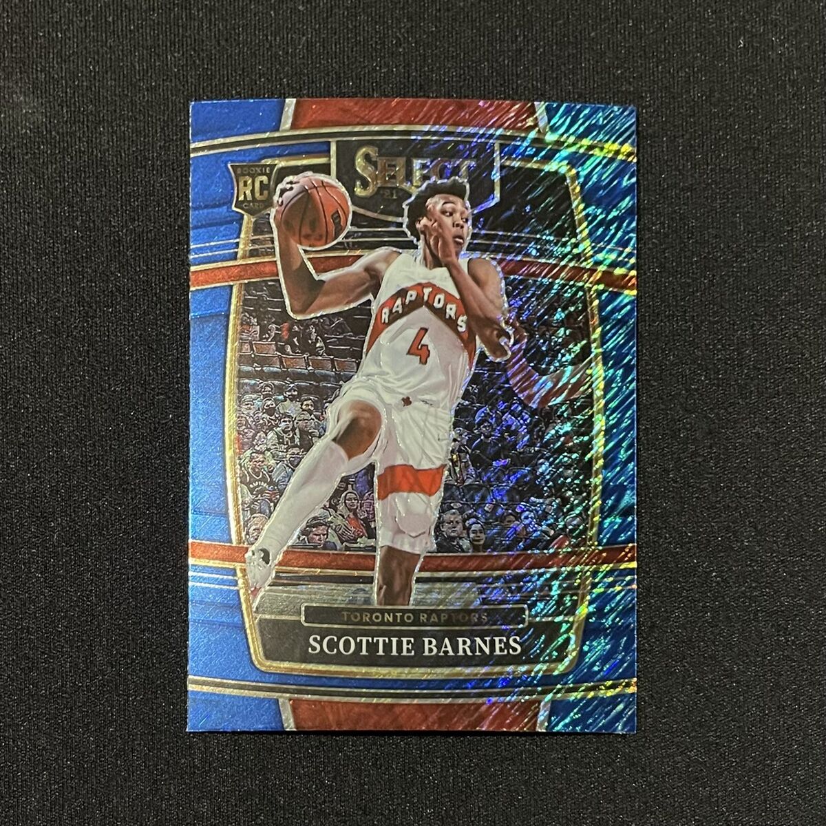 2021-22 Panini Select Scottie Barnes Concourse Blue Shimmer 2021-22 Panini Select Scottie Barnes Concourse Blue Shimmer