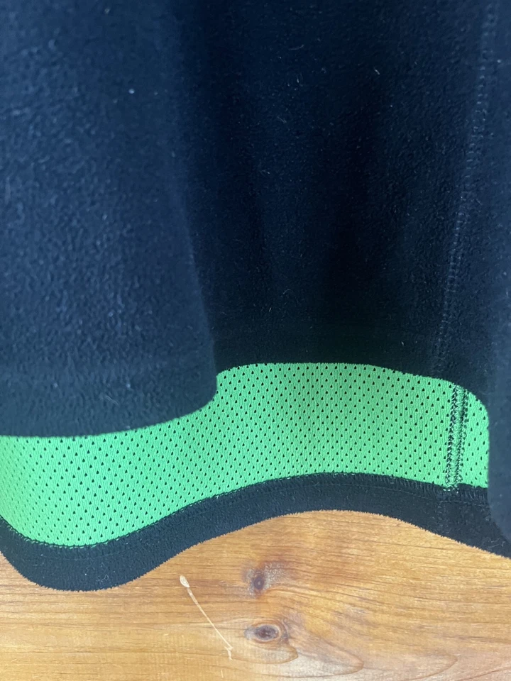 Vintage Arctic Cat Cats Pride Large Fleece Pullover Black/Green Snowmobile USA - Image 4 of 4