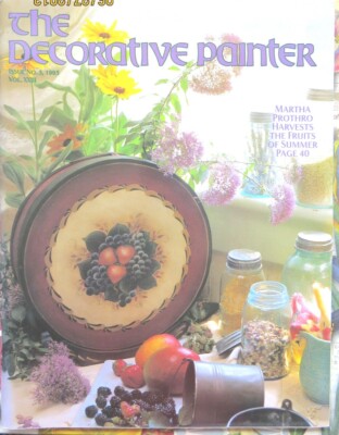 THE DECORATIVE PAINTER MAGAZINE 1995  PROTHRO FRUIT WAKEFIELD OIL MCLEAN AMMANN