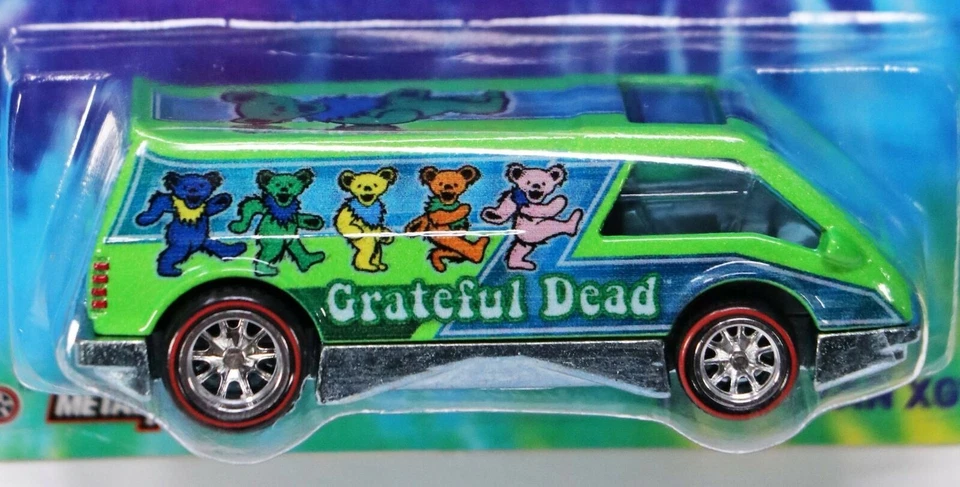 Hot Wheels Dream Van XGW Panel Grateful Dead Pop Culture - BDR95 Green 2013 - Image 2 of 4