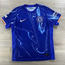 Nike Chelsea FC 24/25 Youth Size 16 Match Authentic Home Jersey Blue Enzo #8